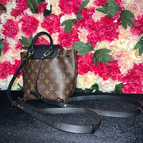 LOUIS VUITTON Monogram BB Montsouris NM Backpack in Black. - Picture 11 of 12